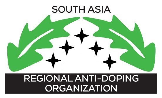 South Asia Regional Anti-Doping Organization logo